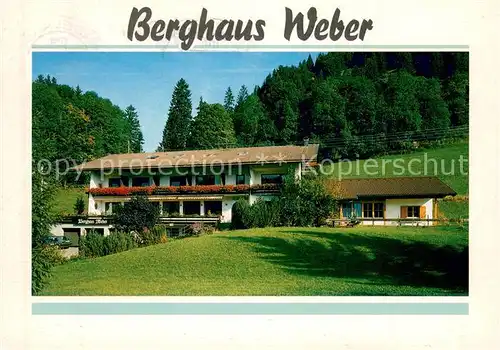 AK / Ansichtskarte Unterjoch Berghaus Weber Allgaeuer Alpen Unterjoch