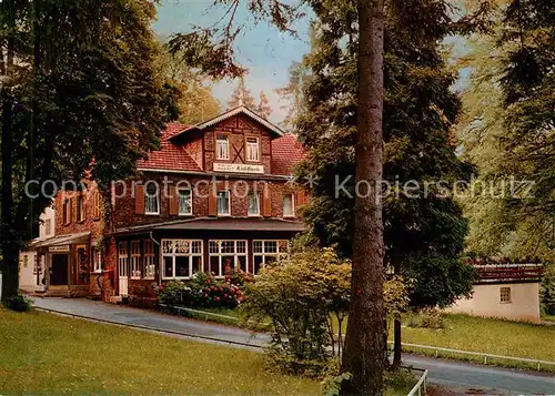 AK / Ansichtskarte Waldfriede_Seesbach Wald  und Berghotel Waldfriede im Soonwald 