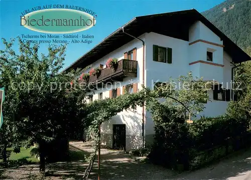 AK / Ansichtskarte Tscherms Urlaub auf dem Bauernhof Biedermannhof Tscherms