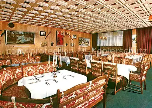 AK / Ansichtskarte Schoenbach_Dillkreis Restaurant Pension Haus Waldblick Schoenbach Dillkreis