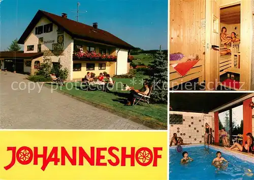 AK / Ansichtskarte Bremenried Johanneshof Gaestehaus Pension Hallenbad Sauna Bremenried