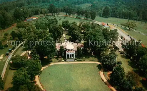 AK / Ansichtskarte Charlottesville_Virginia Aerial view of Monticello  