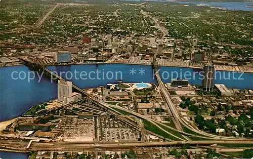 AK / Ansichtskarte Jacksonville_Florida Air view 