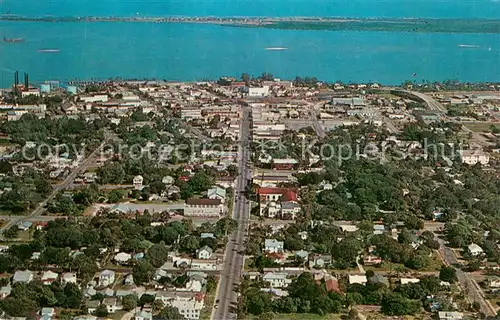 AK / Ansichtskarte Fort_Pierce Air view with Orange Ave 
