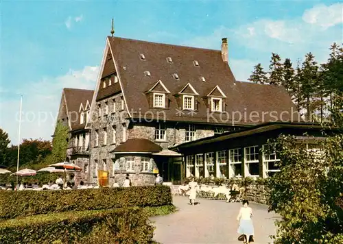 AK / Ansichtskarte Dahle_Altena Kohlberghaus Hotel Restaurant Kaffeeterrassen Dahle_Altena