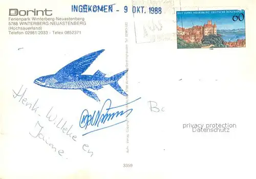 AK / Ansichtskarte Neuastenberg Dorint Ferienpark Clubhotel Neuastenberg