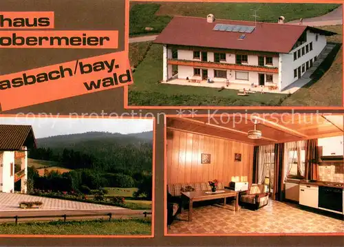 AK / Ansichtskarte Drachselsried Ferienhaus Obermeier Gaststube Drachselsried