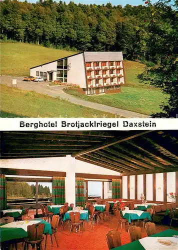AK / Ansichtskarte Daxstein Berghotel Brotjacklriegel Gastraum Daxstein