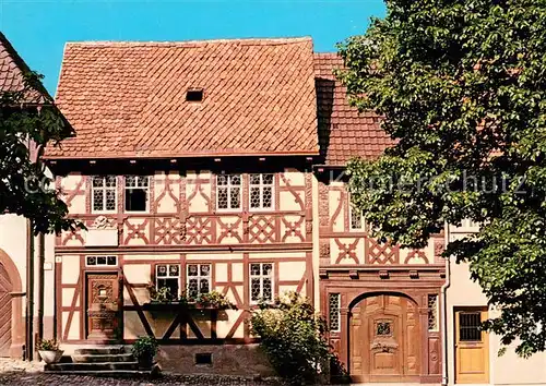 AK / Ansichtskarte Koenigsberg_Bayern Regiomontanushaus Historisches Gebaeude Fachwerkhaus Koenigsberg Bayern