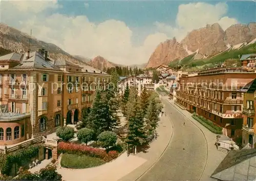 AK / Ansichtskarte Cortina_d_Ampezzo Grandi Alberghi Savoia Cortina_d_Ampezzo