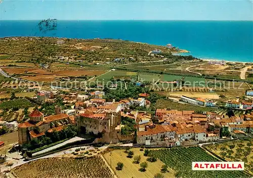 AK / Ansichtskarte Altafulla Fliegeraufnahme Altafulla