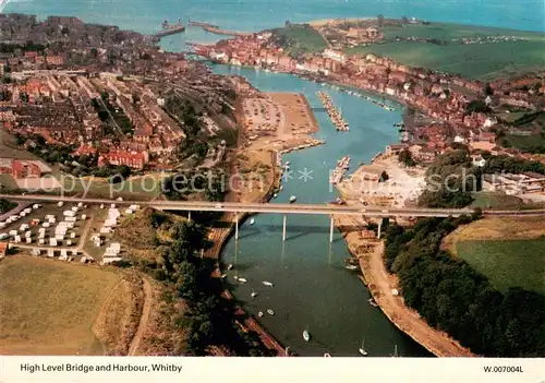 AK / Ansichtskarte Whitby High Level Bridge and Harbour 