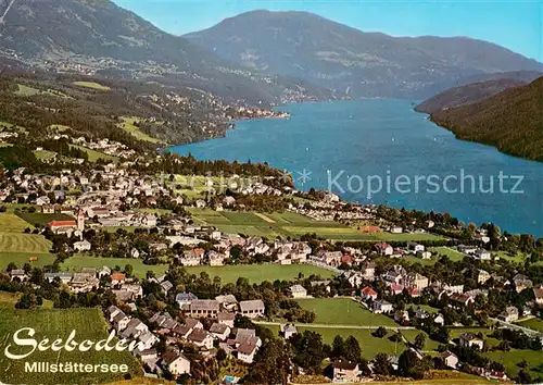 AK / Ansichtskarte Seeboden_Millstaettersee Fliegeraufnahme Seeboden_Millstaettersee
