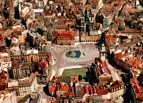 AK / Ansichtskarte Praha_Prahy_Prague Altstaedter Ring Fliegeraufnahme Praha_Prahy_Prague