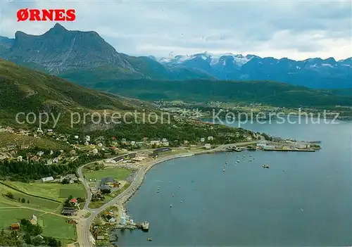 AK / Ansichtskarte Ornes Fliegeraufnahme Ornes