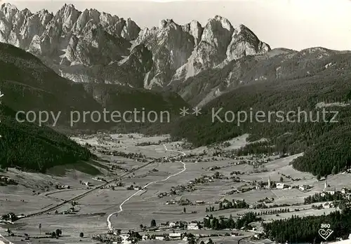 AK / Ansichtskarte Gosau_Oberoesterreich Fliegeraufnahme Gosau_Oberoesterreich