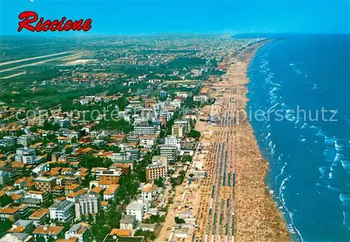 AK / Ansichtskarte Riccione Panorama dall aereo Riccione