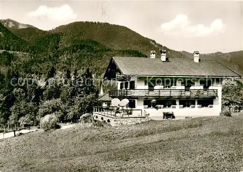 AK / Ansichtskarte Kreuth_Tegernsee Gaestehaus Pension Haus Jackl Kreuth Tegernsee