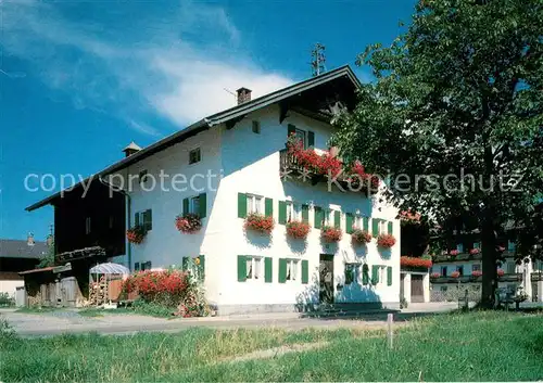 AK / Ansichtskarte Eschenlohe Gaestehaus Familie Woerle Eschenlohe