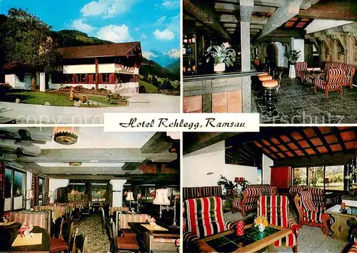 AK / Ansichtskarte Ramsau_Berchtesgaden Hotel Rehlegg Gastraeume Bar Ramsau Berchtesgaden