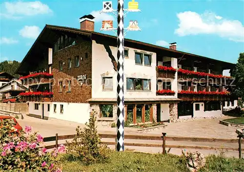 AK / Ansichtskarte Zell_Allgaeu Burghotel Baeren Zell Allgaeu