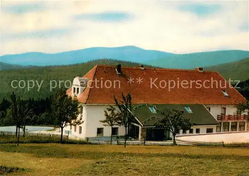 AK / Ansichtskarte Waldhaeuser_Neuschoenau Hotel Berggasthof Lusen Waldhaeuser Neuschoenau