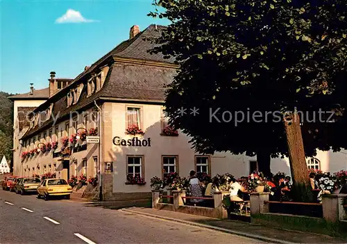 AK / Ansichtskarte Wuergau Brauerei Gasthof Hartmann Freiterrasse Wuergau