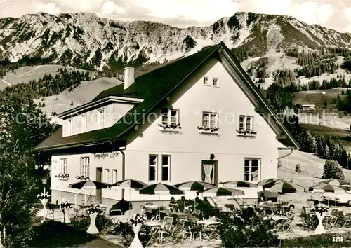 AK / Ansichtskarte Oberjoch Hochpasshaus Iseler Oberjoch