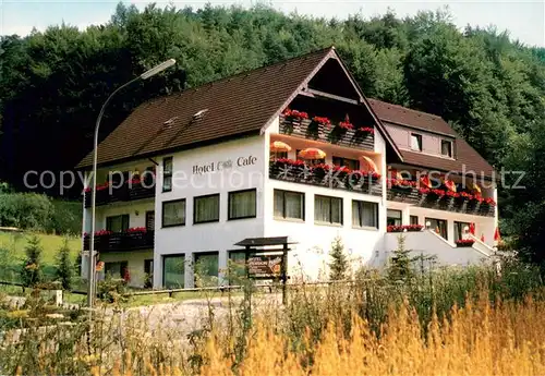 AK / Ansichtskarte Obertrubach Hotel Pension Cafe Ottilie Obertrubach