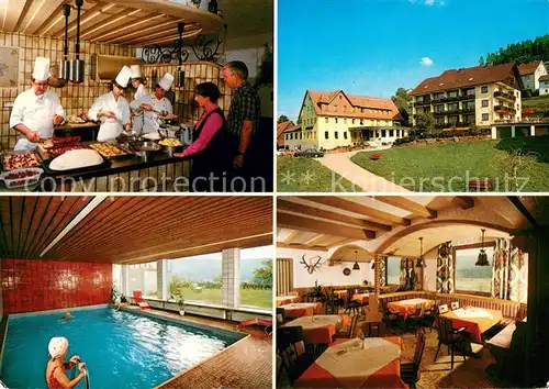 AK / Ansichtskarte Erzgrube Hotel Gasthof Baeren im Schwarzwald Restaurant Hallenbad Erzgrube