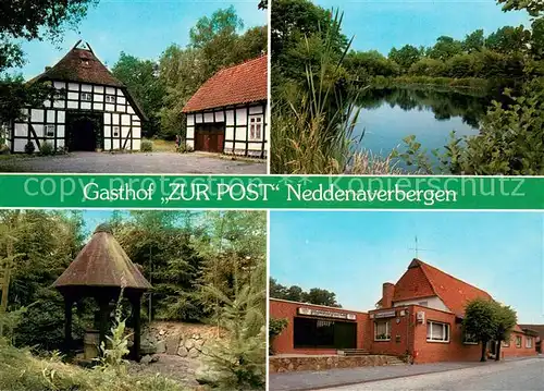 AK / Ansichtskarte Neddenaverbergen 300 Jahre Gasthof Zur Post Neddenaverbergen