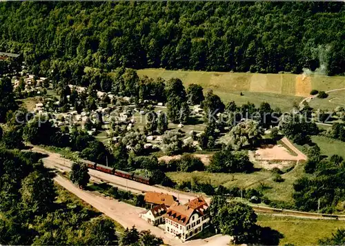 AK / Ansichtskarte Neurod_Reichenbach Ferien Campingplatz Albgau Fliegeraufnahme Neurod Reichenbach