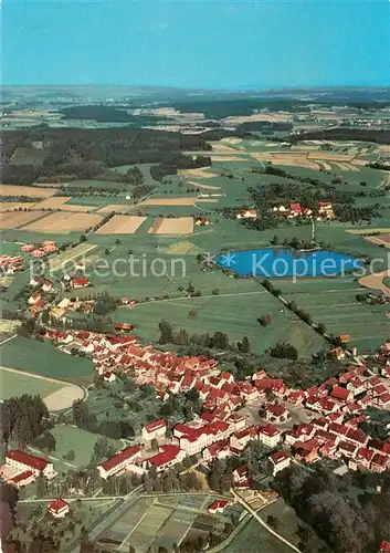 AK / Ansichtskarte Wilhelmsdorf_Wuerttemberg Gymnasium mit Knabeninstitut und Zinzendorfhaus Fliegeraufnahme Wilhelmsdorf Wuerttemberg