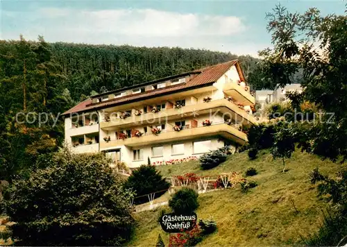 AK / Ansichtskarte Bad_Wildbad Gaestehaus Rothfuss Bad_Wildbad