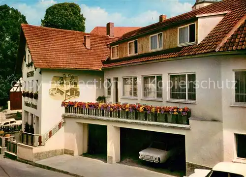 AK / Ansichtskarte Obertrubach Gasthof Pension Zur Fraenkischen Schweiz Obertrubach