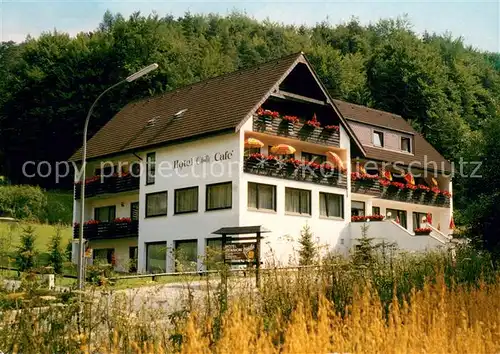 AK / Ansichtskarte Obertrubach Hotel Pension Cafe Ottilie Fraenkische Schweiz Obertrubach