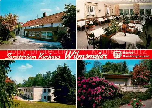 AK / Ansichtskarte Randringhausen_Bad Sanatorium Kurhaus Wilmsmeider Restaurant Bungalow Randringhausen_Bad