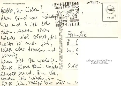 AK / Ansichtskarte Heiligenhafen_Ostseebad Fliegeraufnahme Heiligenhafen_Ostseebad