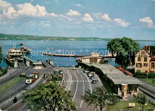 AK / Ansichtskarte Staad_Konstanz Autofaehre Bodensee Staad_Konstanz