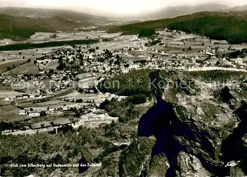 AK / Ansichtskarte Bodenmais Panorama Blick vom Silberberg ins Zellertal Bodenmais