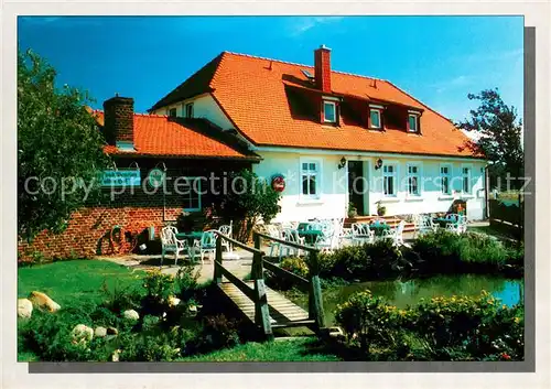 AK / Ansichtskarte Sommerfeld_Kremmen Restaurant Cafe Zum alten Hof Terrasse Sommerfeld Kremmen