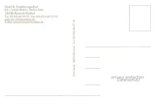 AK / Ansichtskarte Stuthof Schnatermann Hotel und Traditionsgasthof Gastraeume Zimmer Pferdekutsche Fischerboot Stuthof