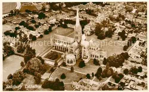 AK / Ansichtskarte Salisbury_Wiltshire Fliegeraufnahme 