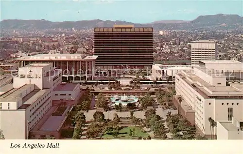 AK / Ansichtskarte Los_Angeles_California Mall of the Civic Center Air view 