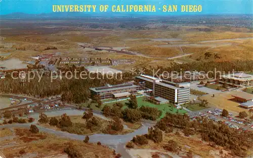 AK / Ansichtskarte San_Diego_California University of California Air view 