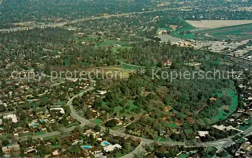 AK / Ansichtskarte Arcadia_California Aerial view of the Arboretum 