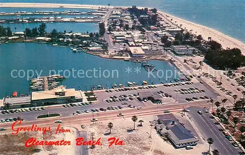 AK / Ansichtskarte Clearwater_Beach Aerial view 