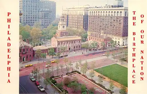 AK / Ansichtskarte Philadelphia_Pennsylvania Independence National Historical Park Philadelphia_Pennsylvania