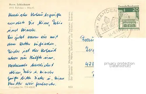 AK / Ansichtskarte Rohdenhaus Fliegeraufnahme Rohdenhaus