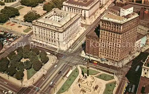 AK / Ansichtskarte Cleveland_Ohio View from Terminal Tower Cleveland_Ohio